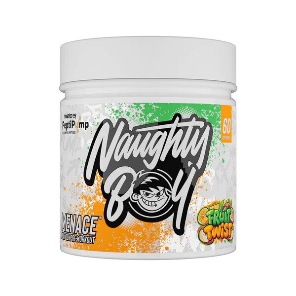 Præ-træningsprodukt med stimulerende virkning Naughty Boy Menace V2, Fruit Twist 420 g