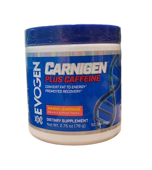 L-carnitin Carnigen Plus Caffeine, Mango Lemonade - 81g