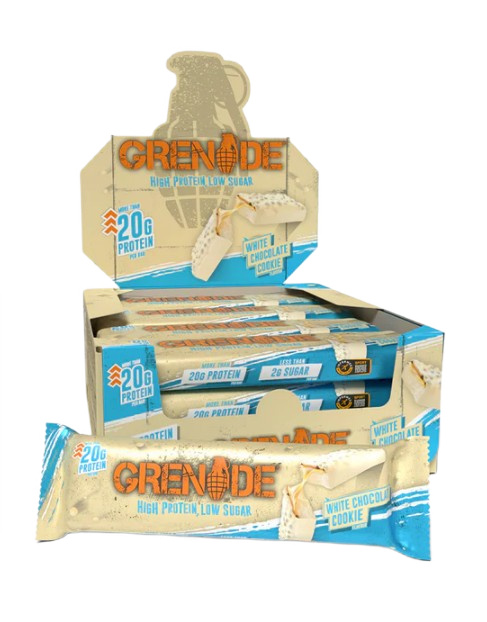 Proteinbarer & snacks Protein barer, White Chocolate Cookie - 12 x 60g
