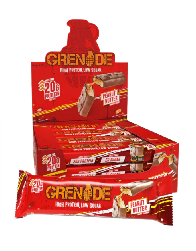 Proteinbarer & snacks Protein barer, Peanut Nutter - 12 x 60g