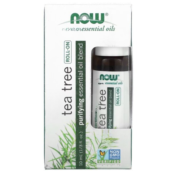 Aromaterapi og æteriske olier  Roll-on med æterisk olie, tea tree  10 ml.