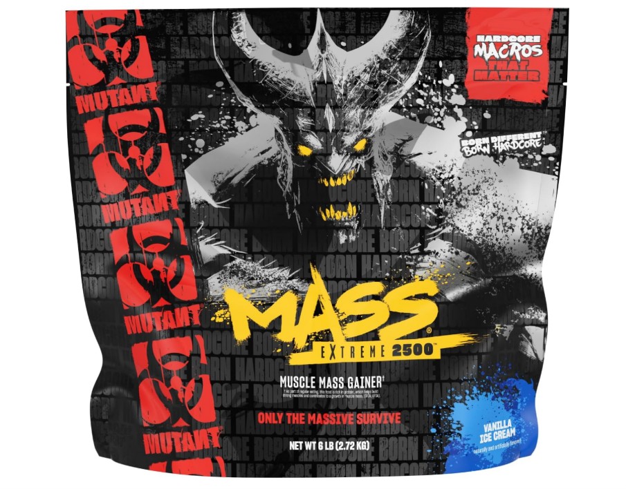 Vægtøgingsprodukter Mutant Mass Extreme 2500, Vanilla Ice Cream - 2720g