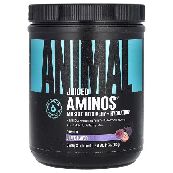 Universal Nutrition Animal Juiced Aminos (30 portioner, Grape Juiced)