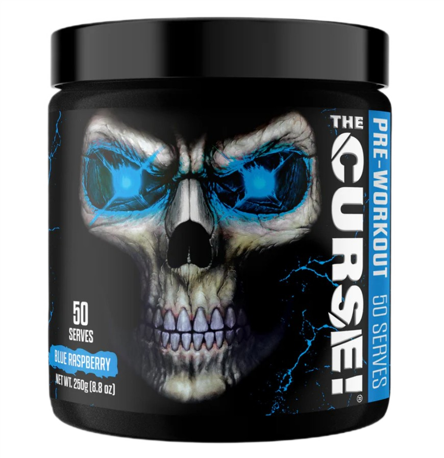 Præ-træningsprodukt med stimulerende virkning The Curse! Pre-Workout (EU), Blue Raspberry 250g