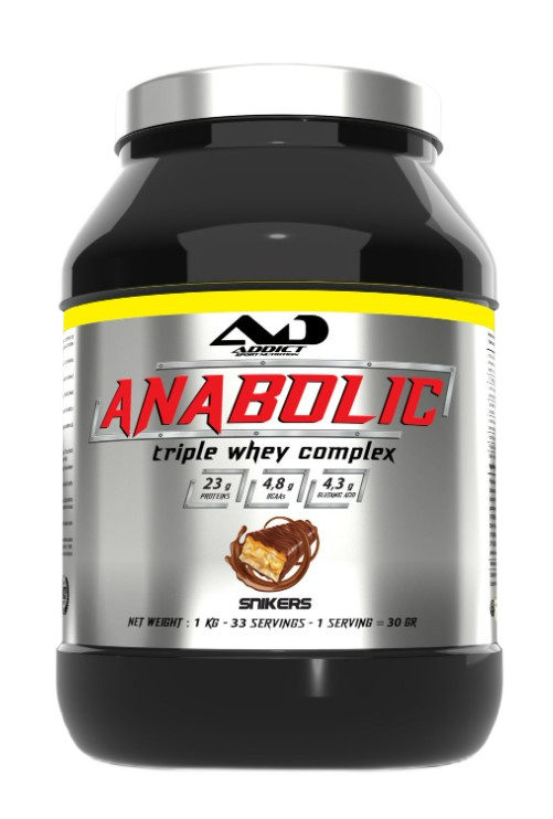 Addict Sport Nutrition - Anabolisk Tredobbelt Valleprotein-Kompleks