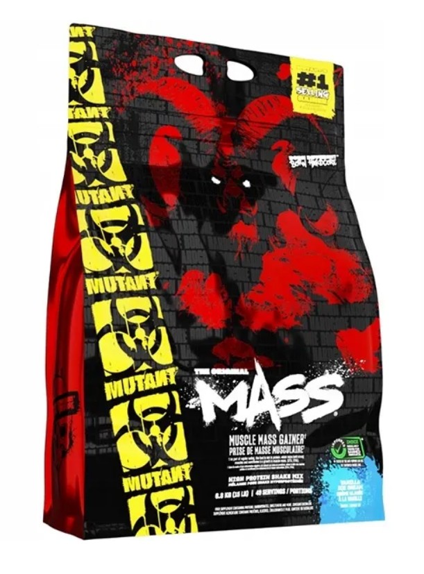 Vægtøgingsprodukter Mutant Mass, Vanilla Ice Cream - 6800g
