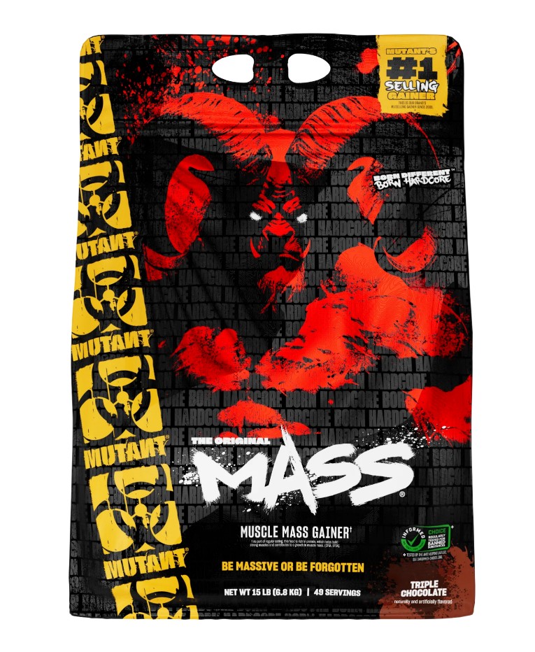 Vægtøgingsprodukter Mutant Mass, Triple Chocolate - 6800g