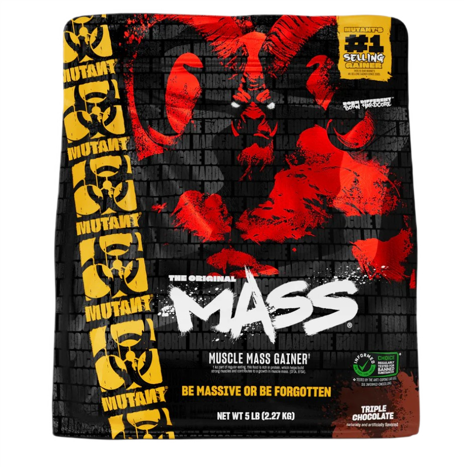 Vægtøgingsprodukter Mutant Mass, Triple Chocolate - 2270g