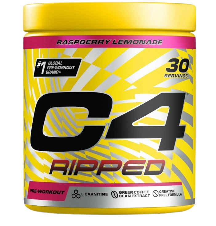 Cellucor - C4 Ripped Hindbær Citronade 192g