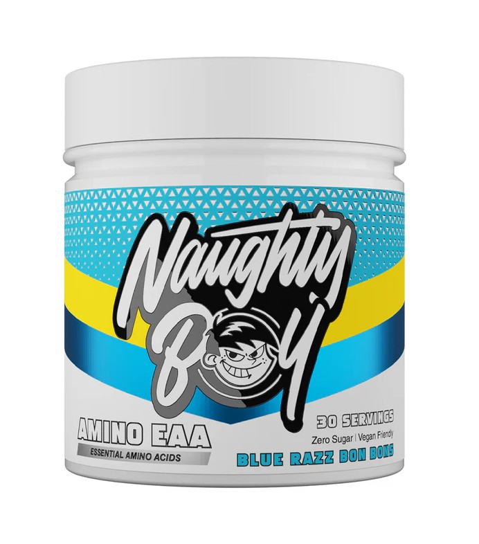 Naughty Boy - Summer Vibes - Amino EAA, Blue Razz Bon Bons - 345g