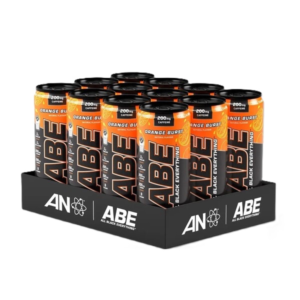 Applied Nutrition - ABE Energy + Performance Cans, Orange Burst - 12 x 330 ml.