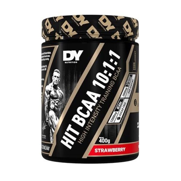 Dorian Yates - HIT BCAA 10:1:1, Strawberry - 400g
