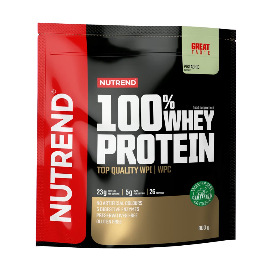 Nutrend 100% valleprotein, pistacie 800 g
