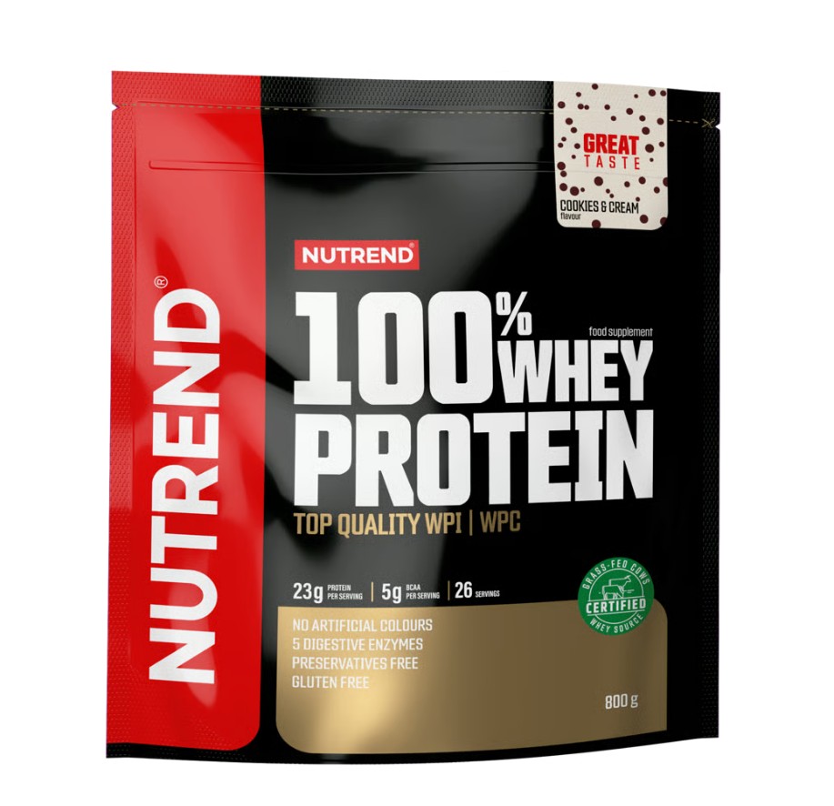 Nutrend 100% Valleprotein, Cookies & Cream 800 g