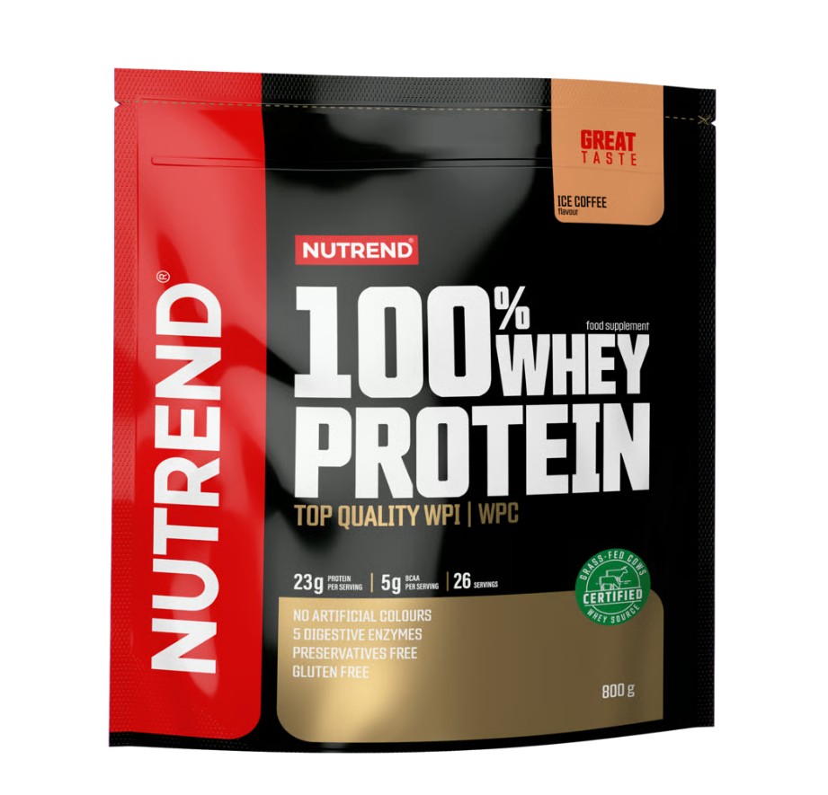 Nutrend 100% Valleprotein, Iskaffe 800 g