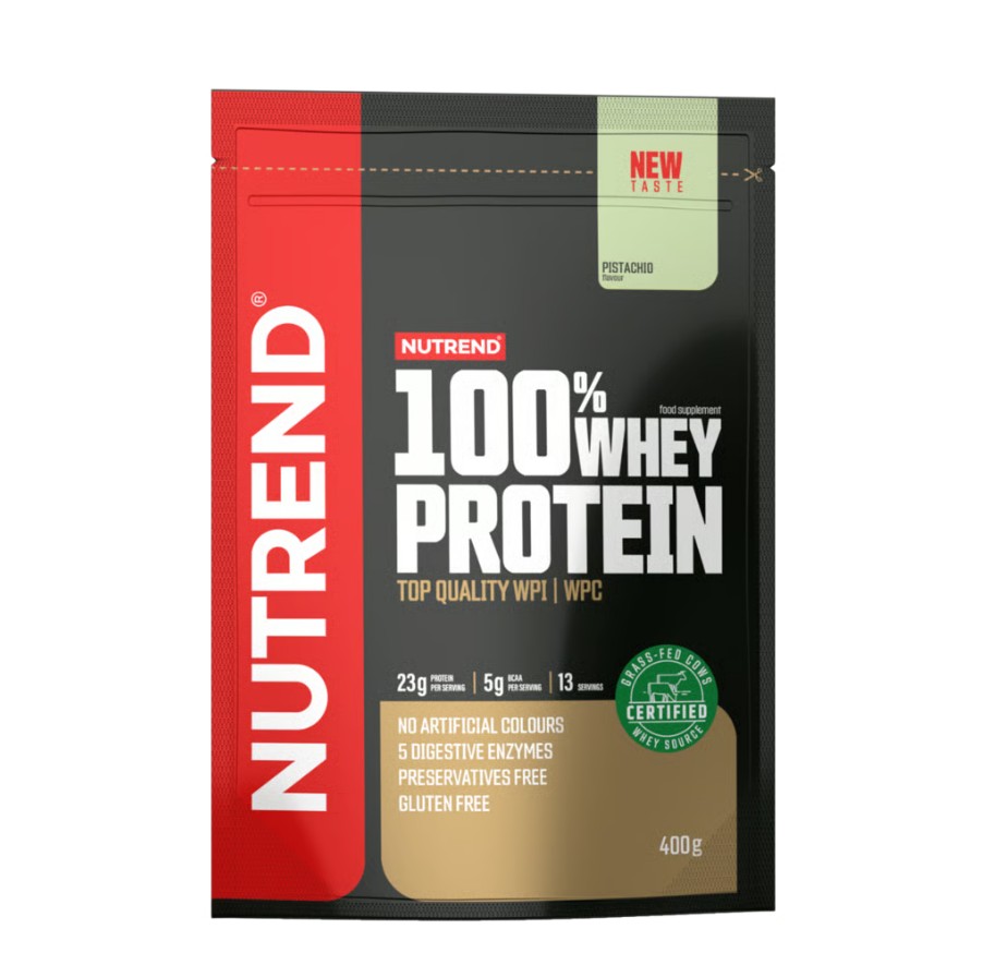 Nutrend 100% valleprotein, pistacie 400 g