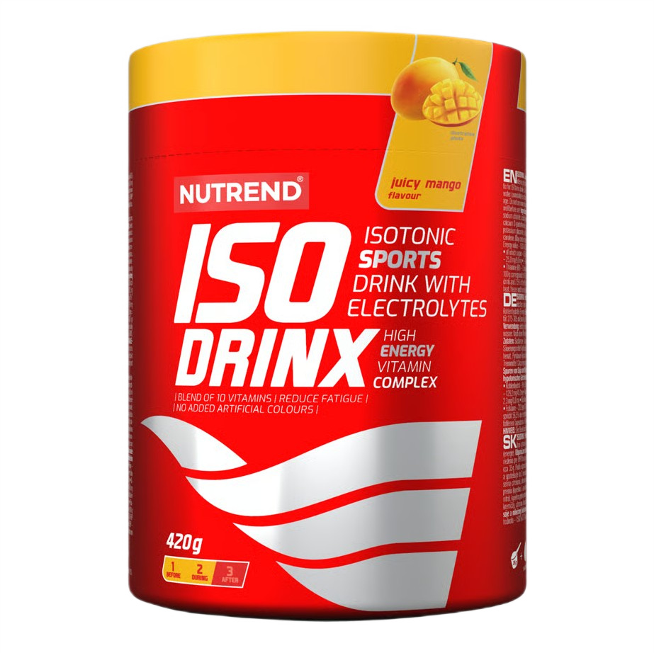 Elektrolytpulver Nutrend IsoDrinx, Juicy Mango 420 g
