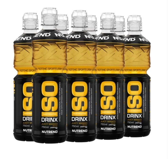 Væske under træning Nutrend IsoDrinx, Juicy Mango 8 x 750 ml