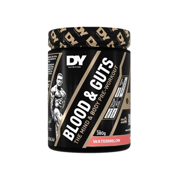 Præ-træningsprodukt med stimulerende virkning Blood and Guts, Watermelon - 380g