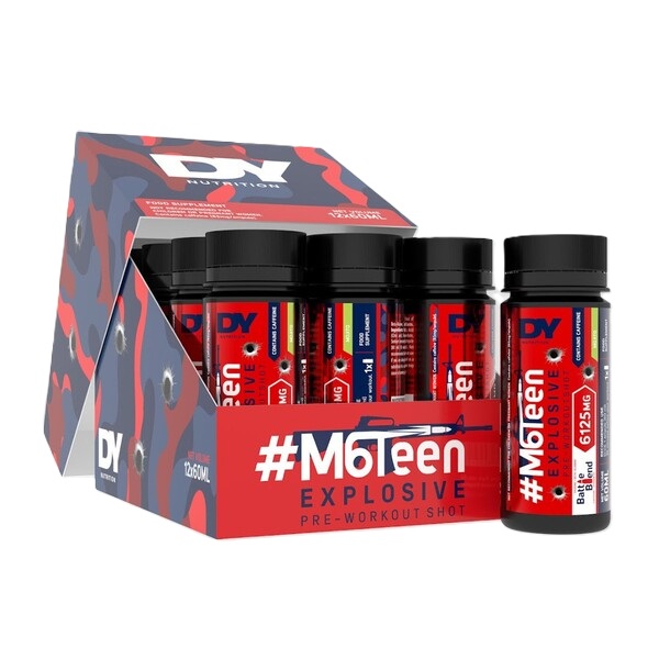 Dorian Yates - #M6Teen Explosive Pre-Workout Shot Mojito, 12 x 60 ml