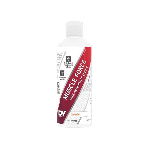 Dorian Yates - Muscle Force Flydende Pre-Workout, Orange 500 ml