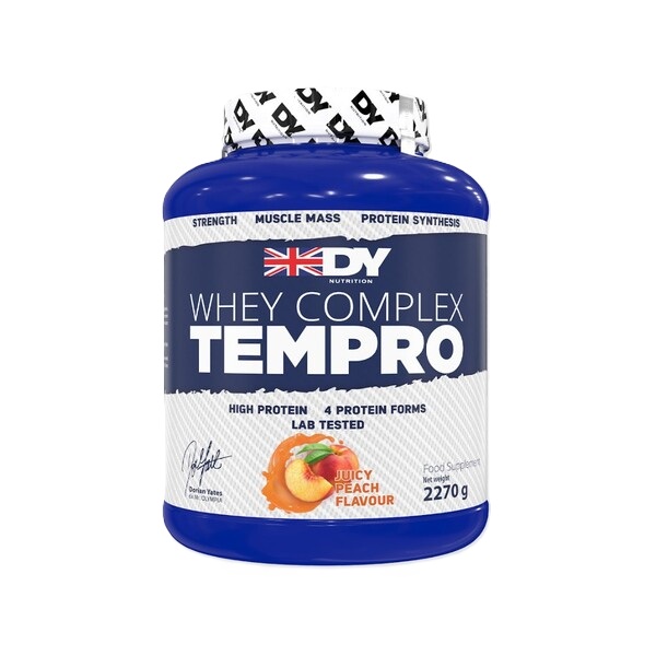 Dorian Yates - Whey Complex Tempro, Juicy Peach Flavour - 2270g