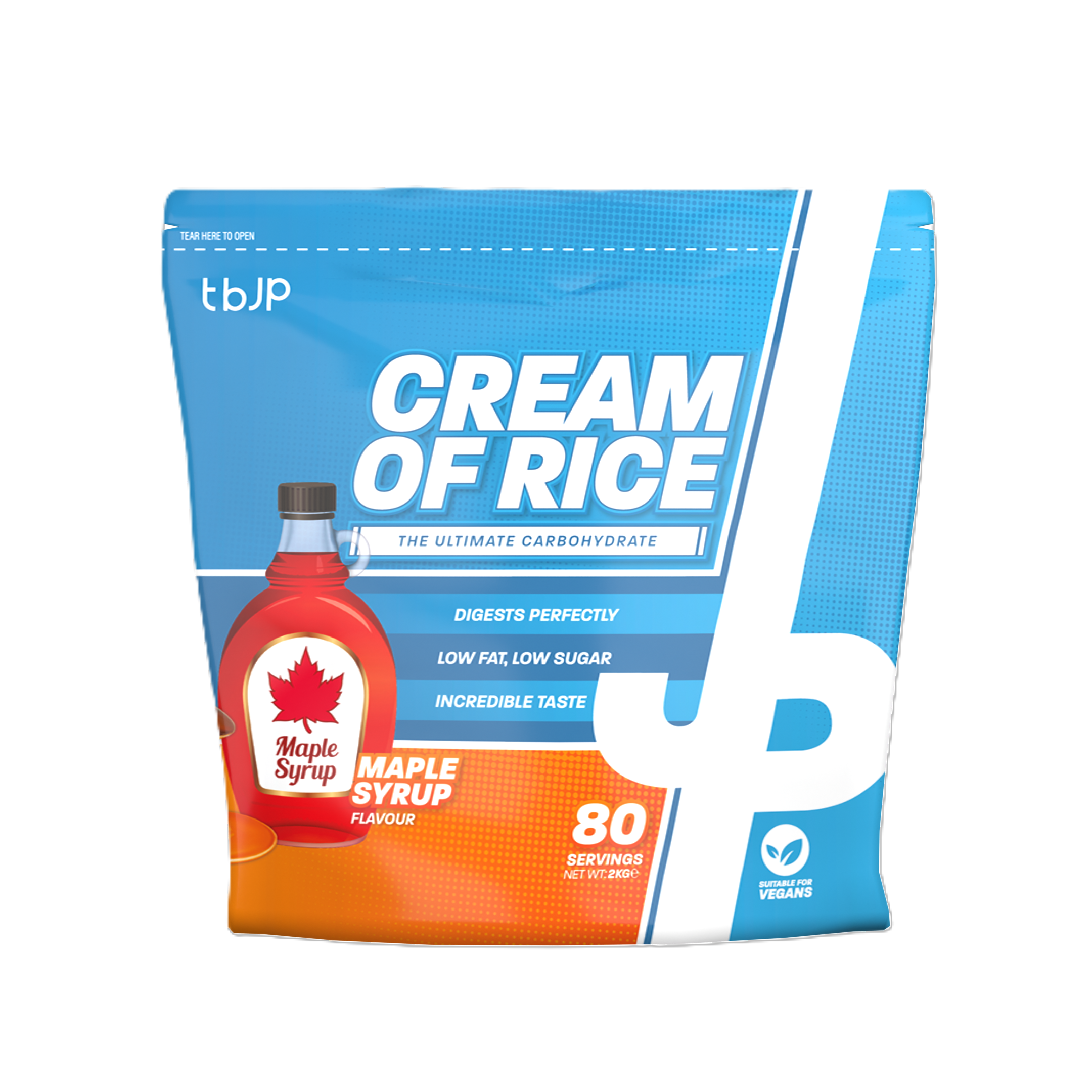 Trained by JP - Cream of Rice, Maple Syrup - 2000g