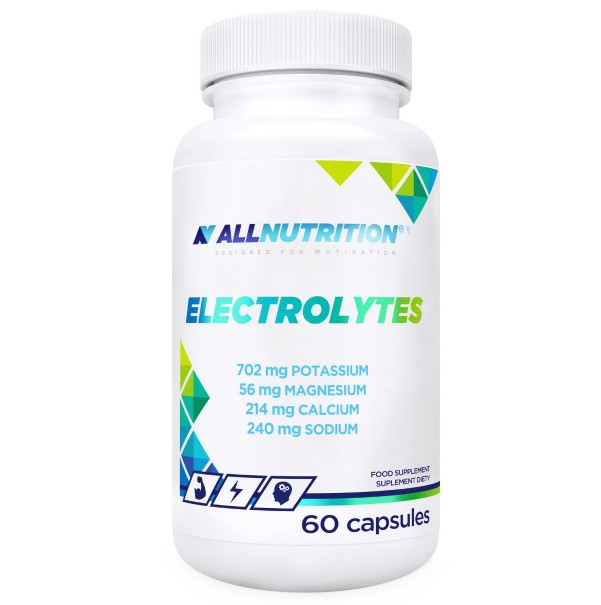 Elektrolytpulver ALLNUTRITION Elektrolytter 60 kapsler