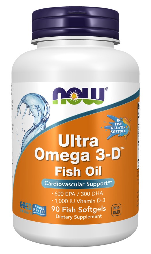 D3  Ultra Omega 3-D med D-3-vitamin  90 bløde kapsler